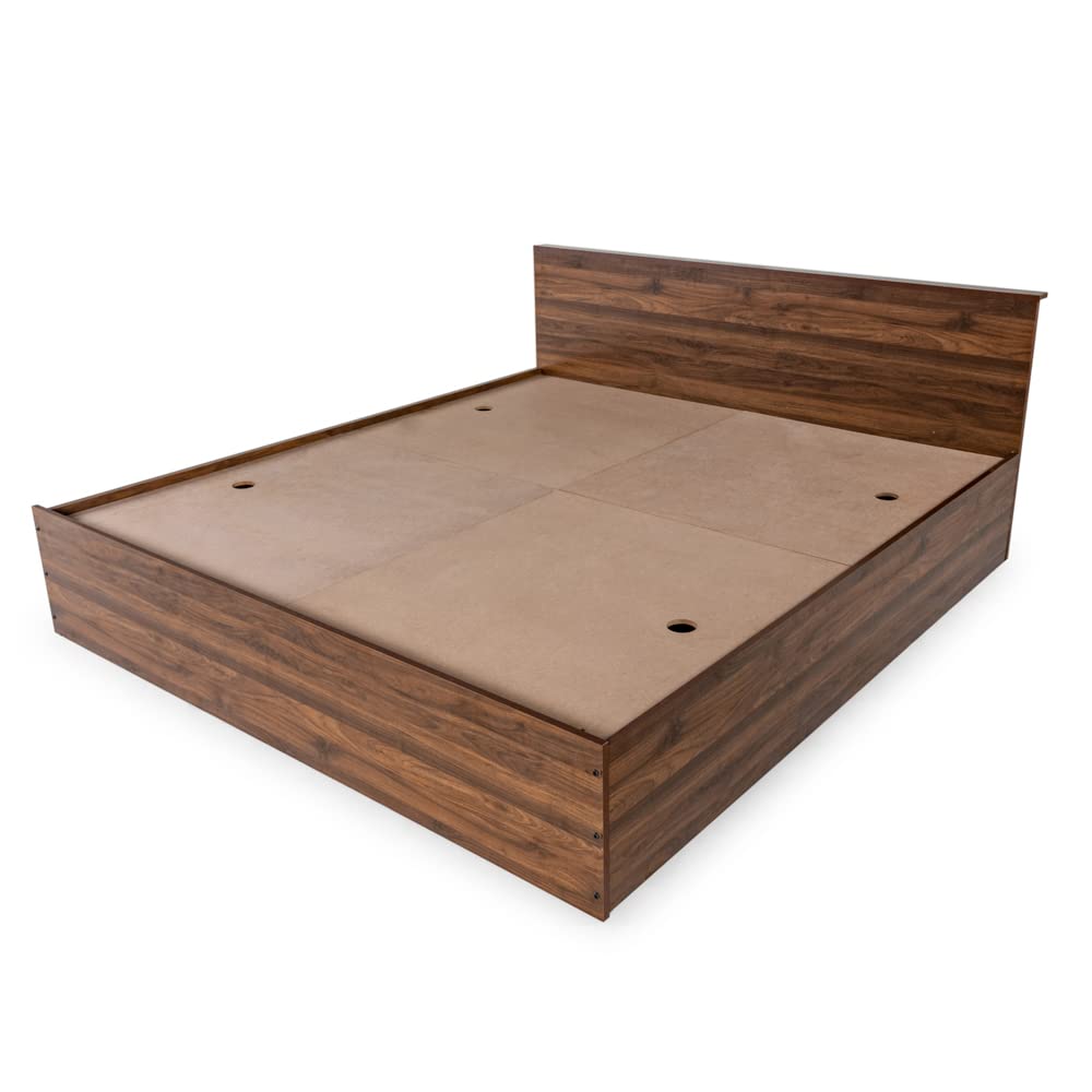 Wooden King Size Bed With Storage -