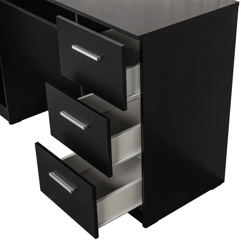 computer table office table study desk wooden table