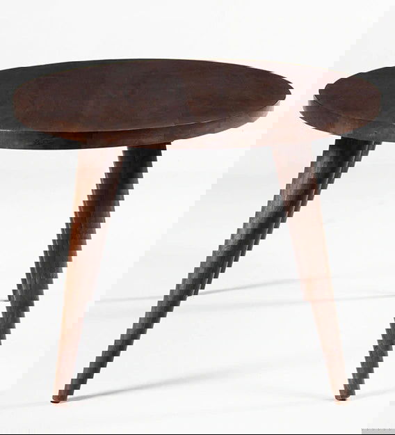 Wooden Legs Base Coffee Center Table - Brown -