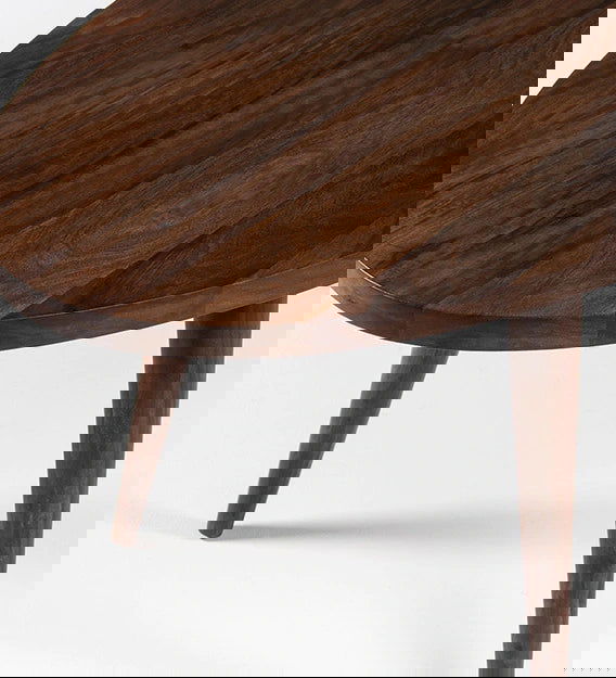Wooden Legs Base Coffee Center Table - Brown -