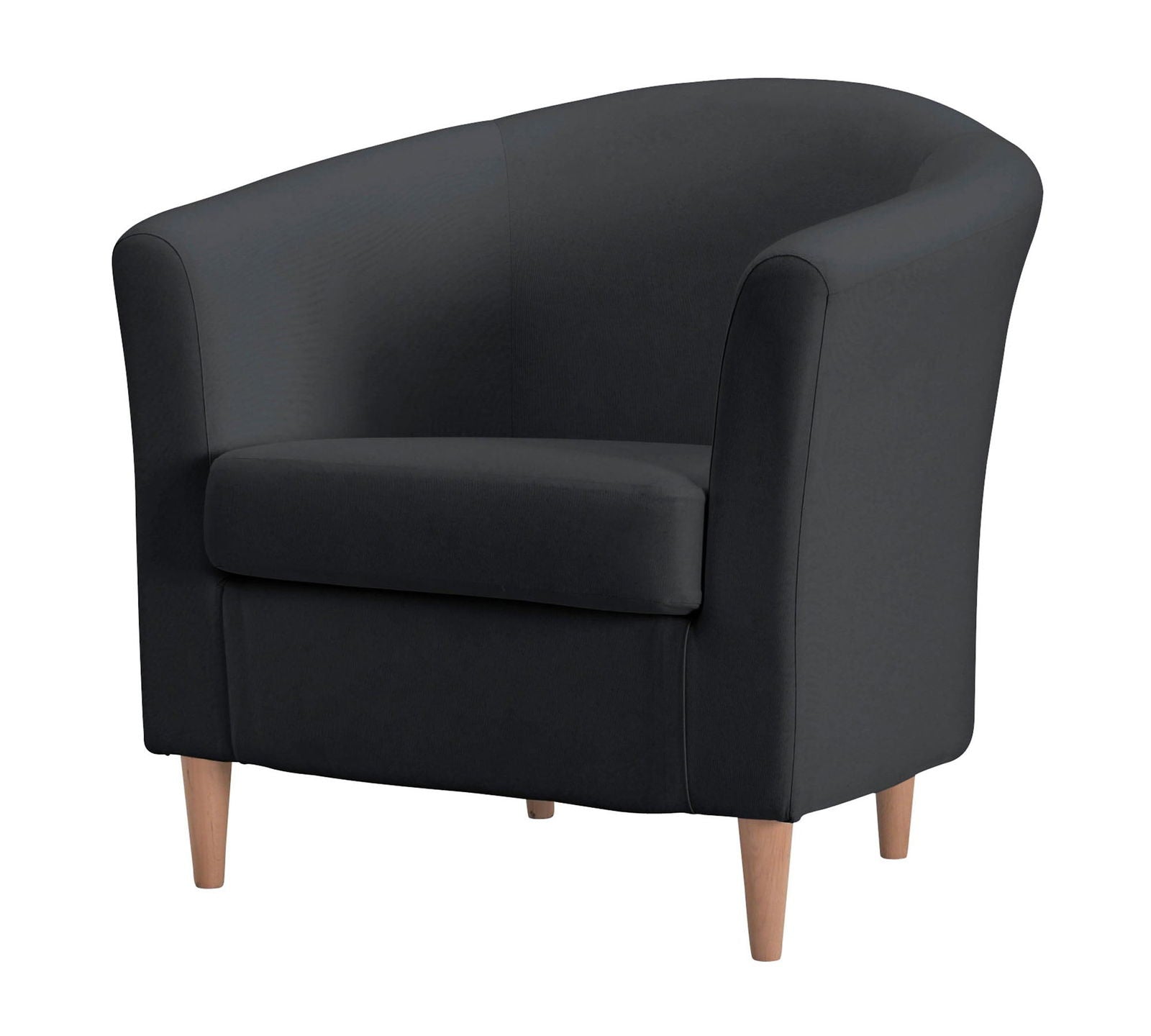Wooden Lounge Chair Upholstery in Polyester -