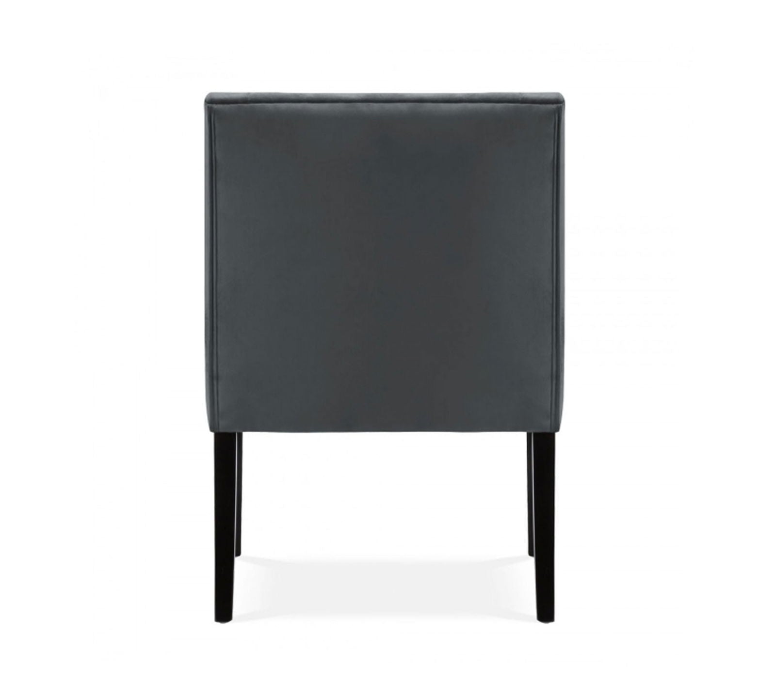 Wooden Lounge Chair with Wooden Legs Cushioned Suede Velvet Fabric -