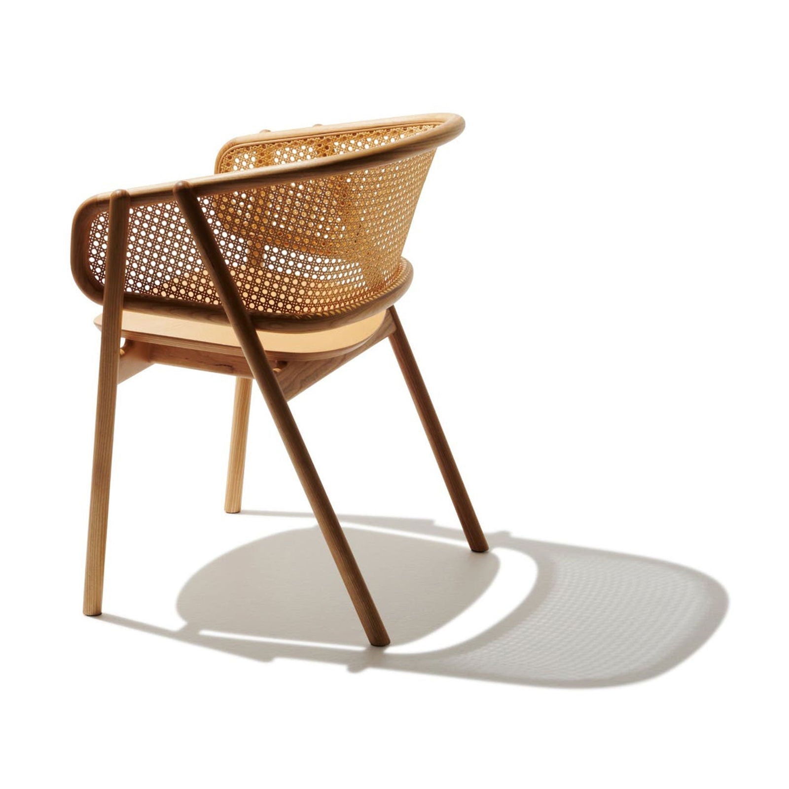 Wooden Outdoor Chairs Single Seater in Cane & Wicker -