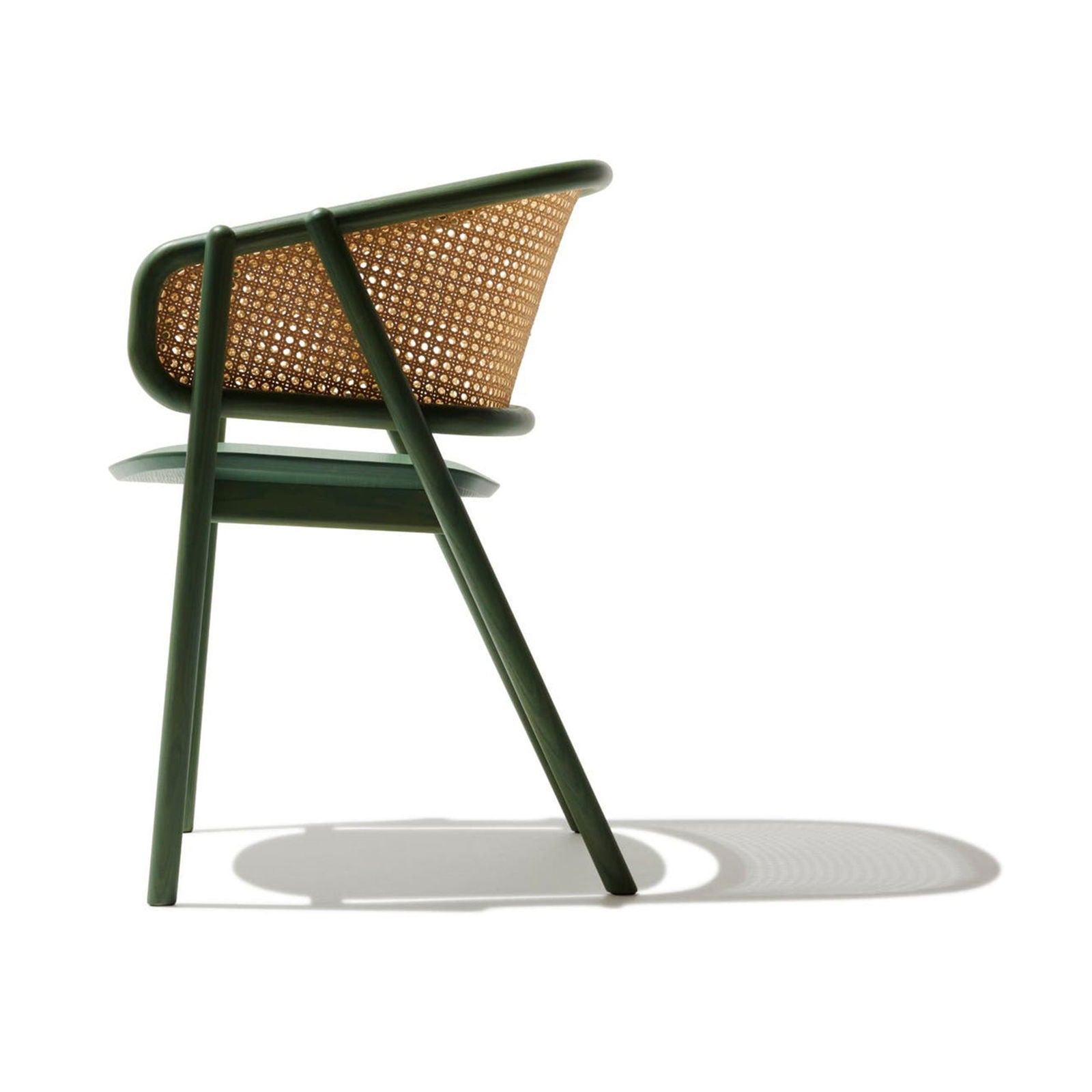 Wooden Outdoor Chairs Single Seater in Cane & Wicker -
