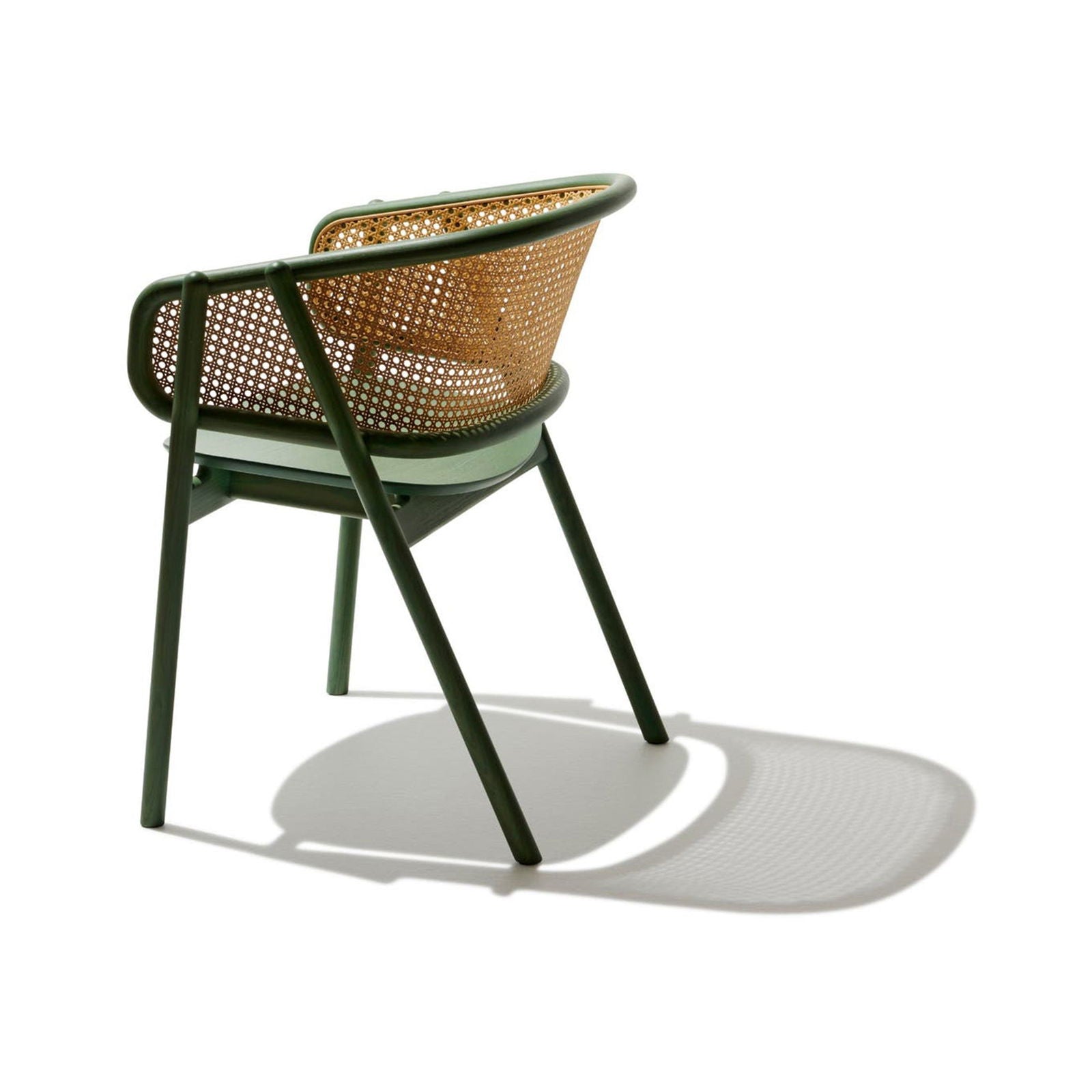 Wooden Outdoor Chairs Single Seater in Cane & Wicker -