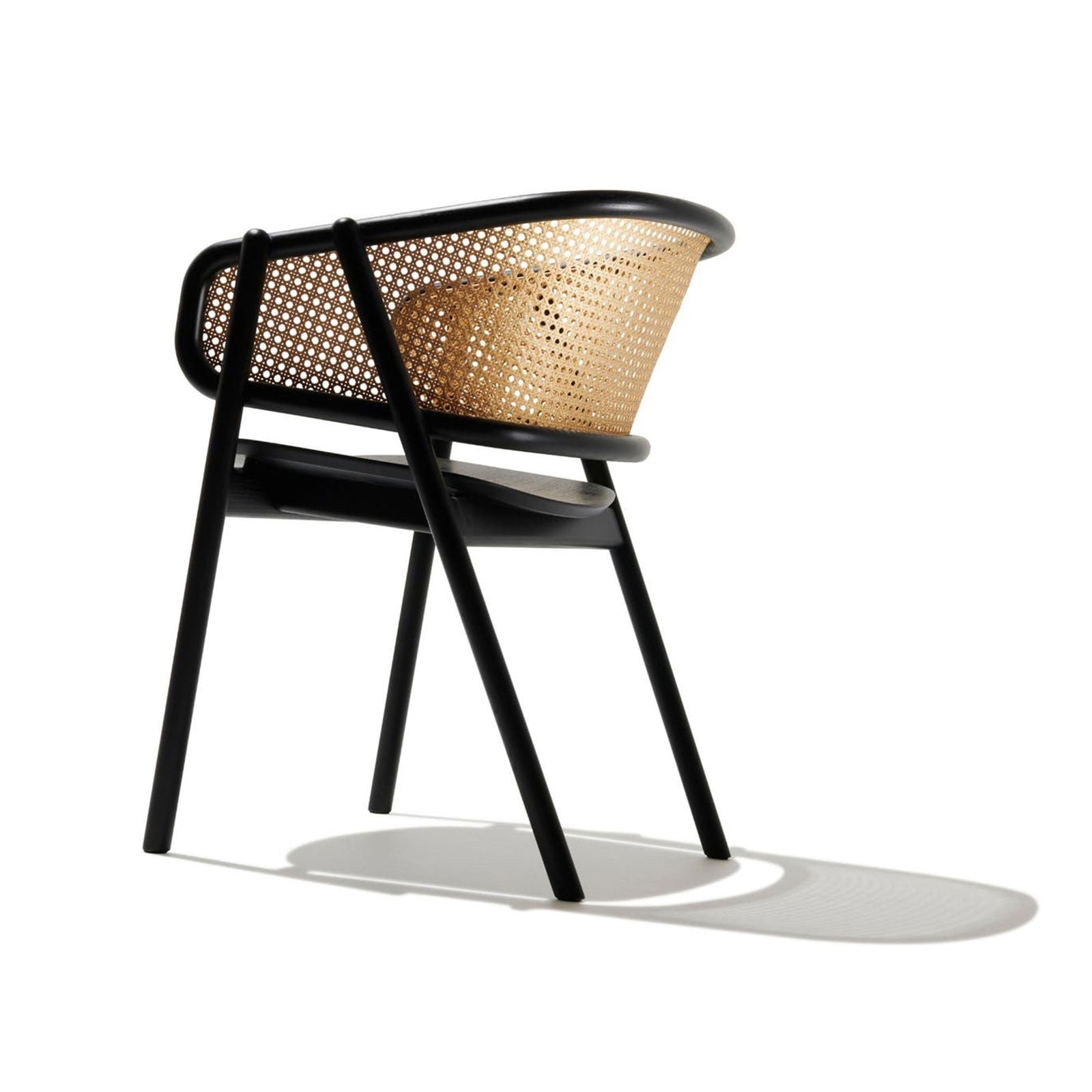 Wooden Outdoor Chairs Single Seater in Cane & Wicker -