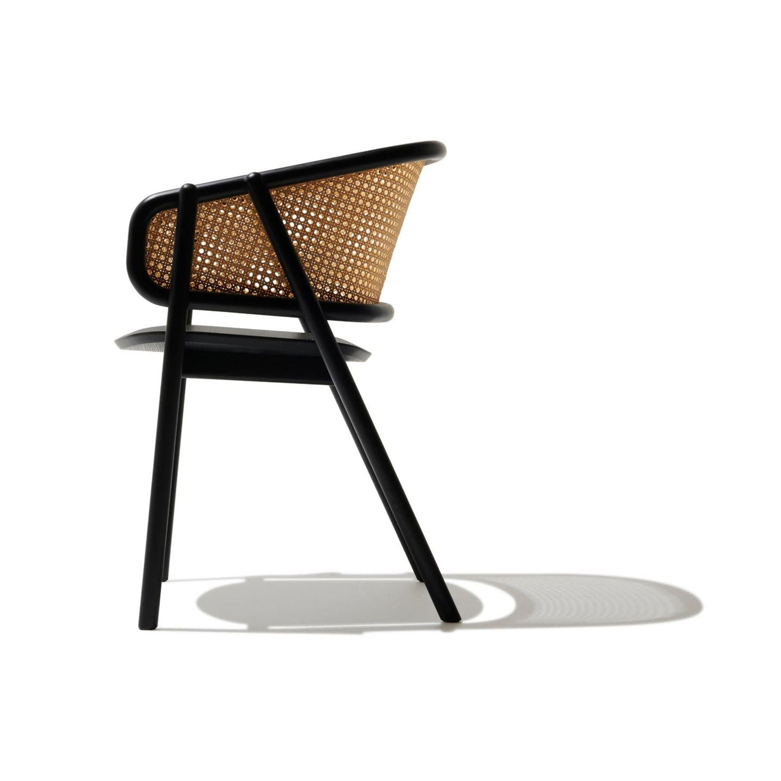 Wooden Outdoor Chairs Single Seater in Cane & Wicker -