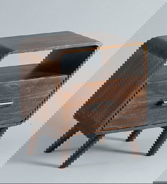Wooden Side Table for Bedroom -