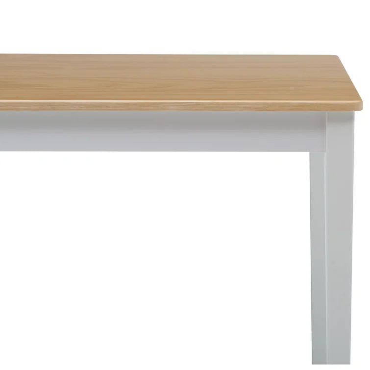 Wooden Top 1 Table with 2 Colourful Kids Chair -