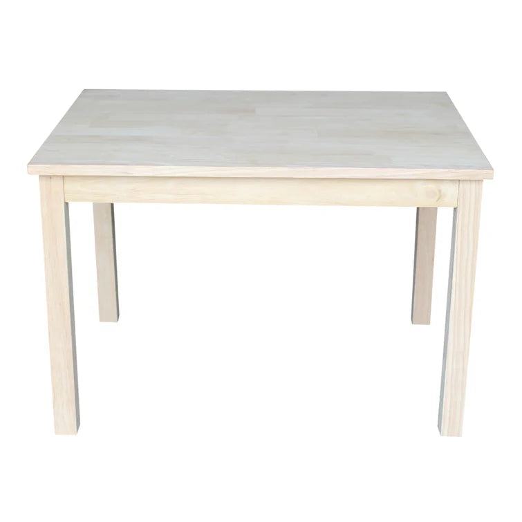 Wooden Top 1 Table with 4 Colourful Kids Chair -