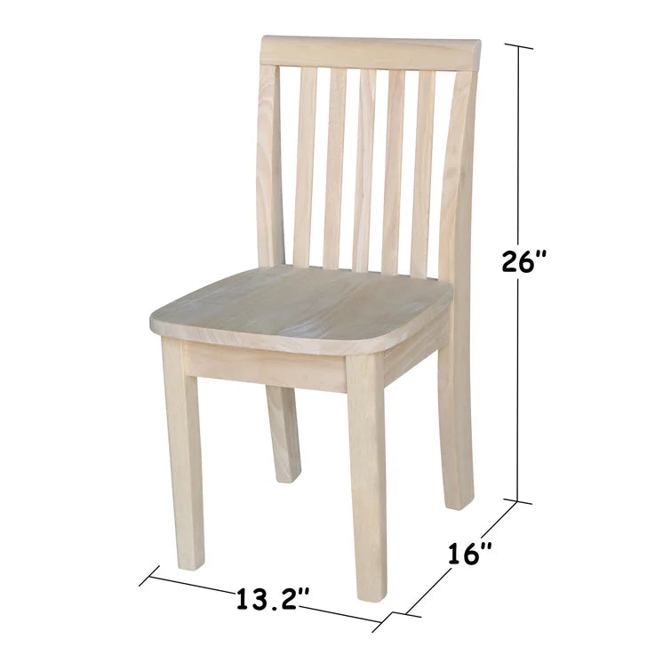 Wooden Top 1 Table with 4 Colourful Kids Chair -