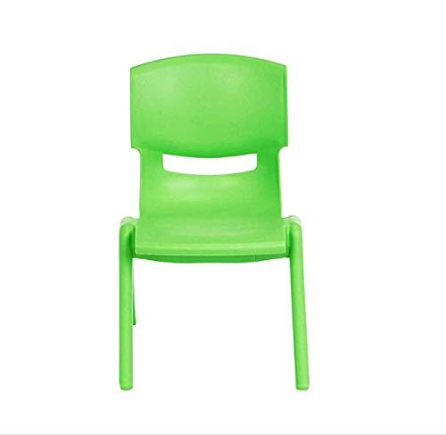 Wooden Top 1 Table with 6 Colourful Kids Chair -