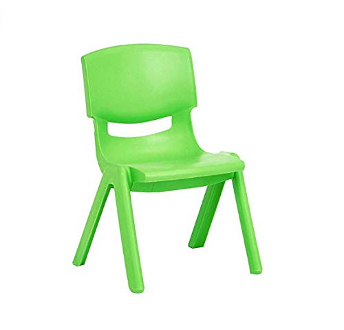 Wooden Top 1 Table with 6 Colourful Kids Chair -