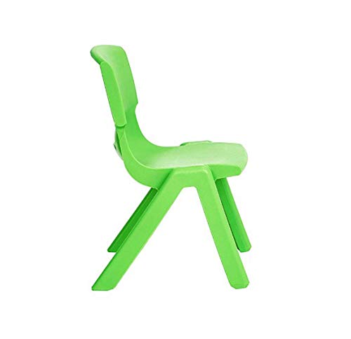 Wooden Top 1 Table with 6 Colourful Kids Chair -