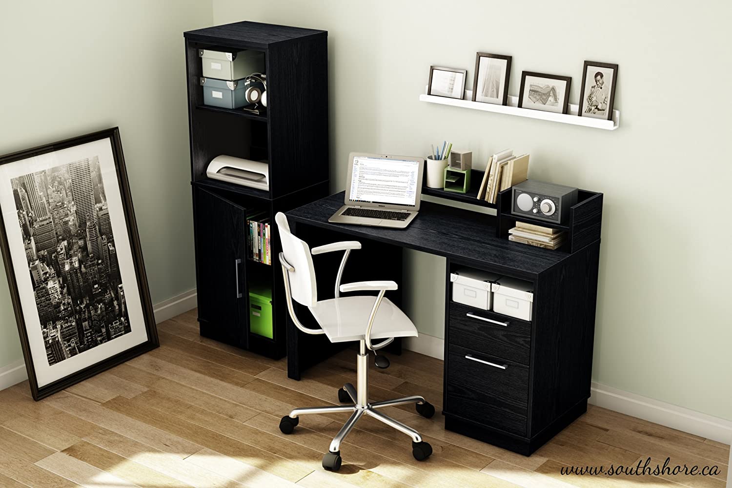 Wooden Top & Base Study Table -