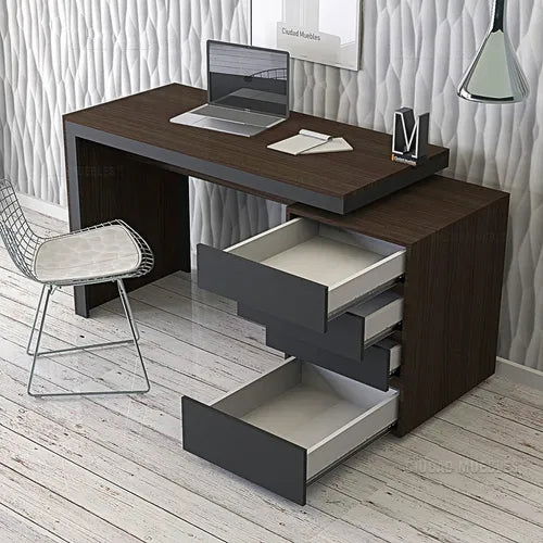 Wooden Top & Base Study Table