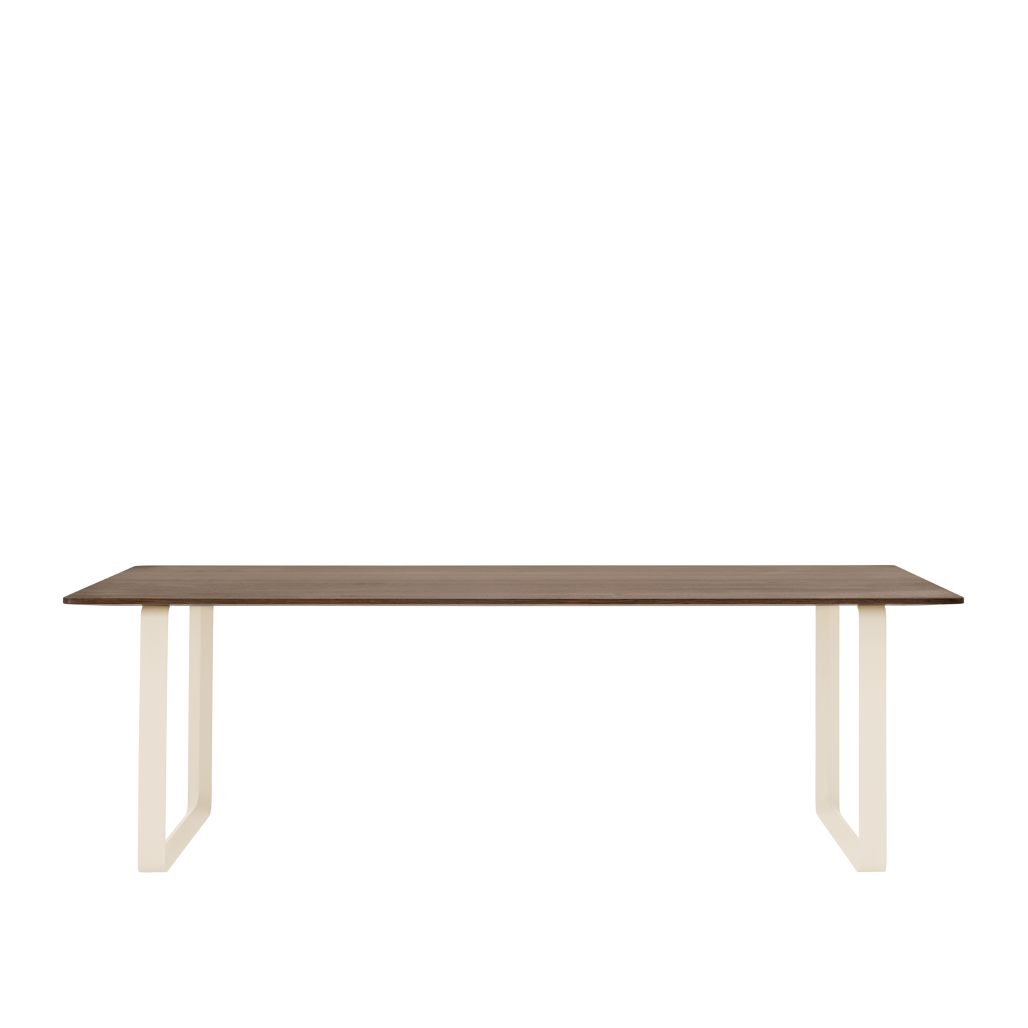 Wooden Top Dining Table with Metal MS Frame Base -