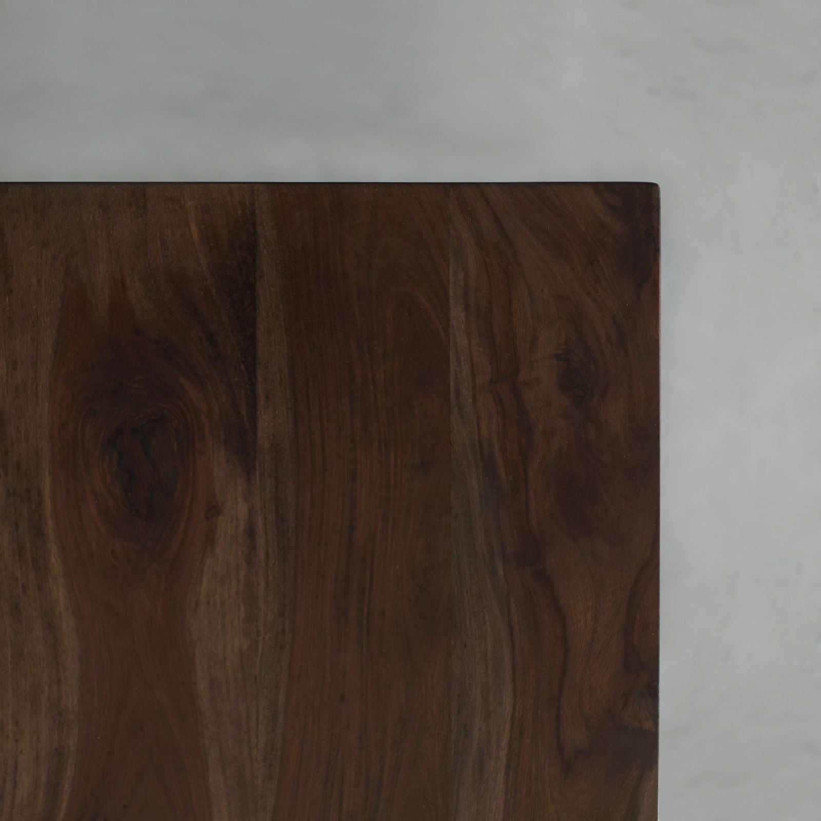 Wooden Top Dining Table with Wooden Frame Base -