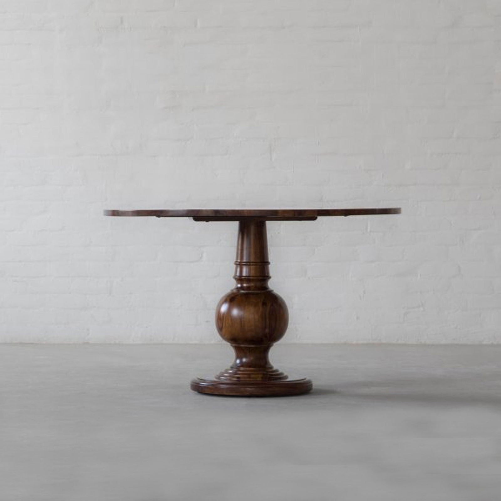 Wooden Top Dining Table with Wooden Frame Base -