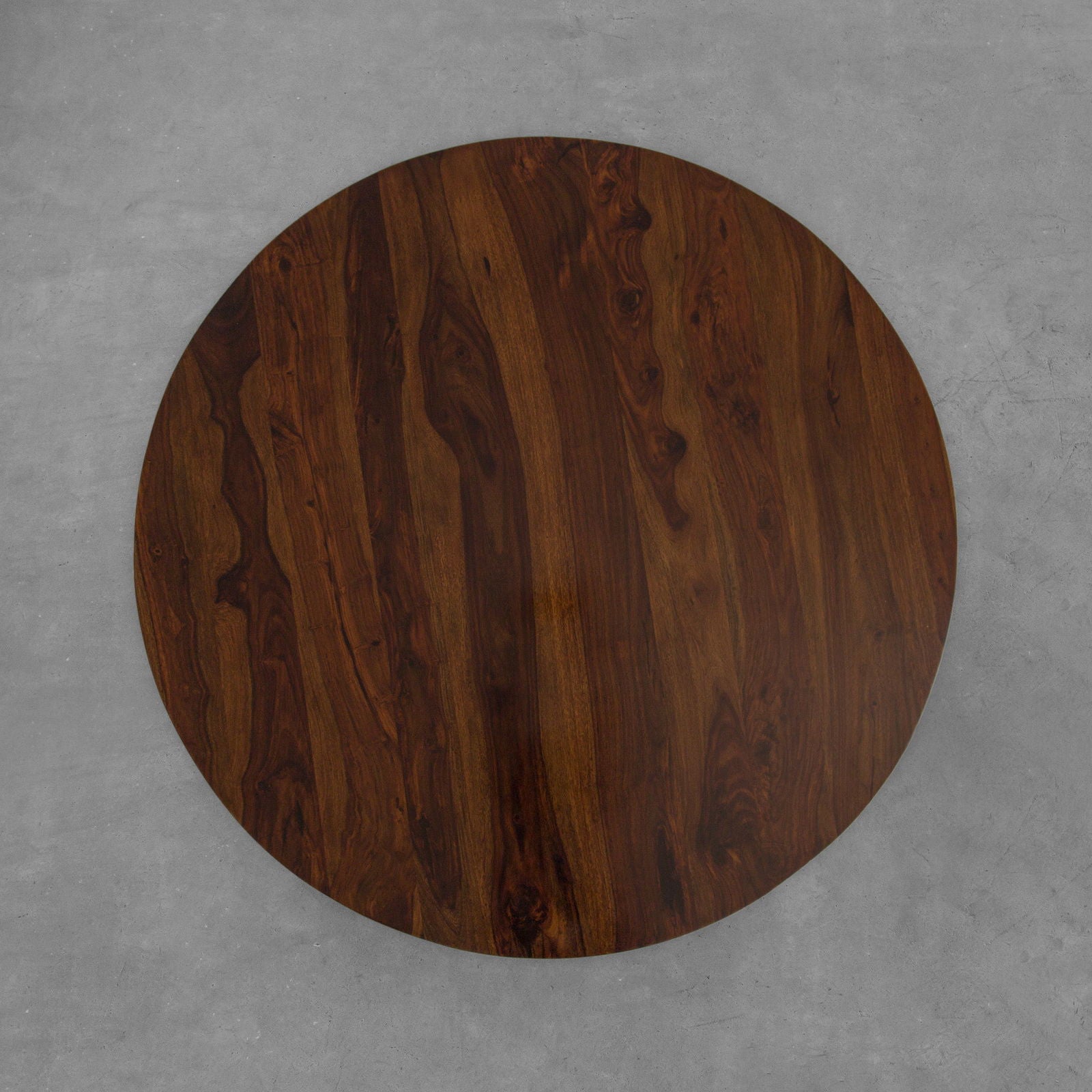Wooden Top Dining Table with Wooden Frame Base -