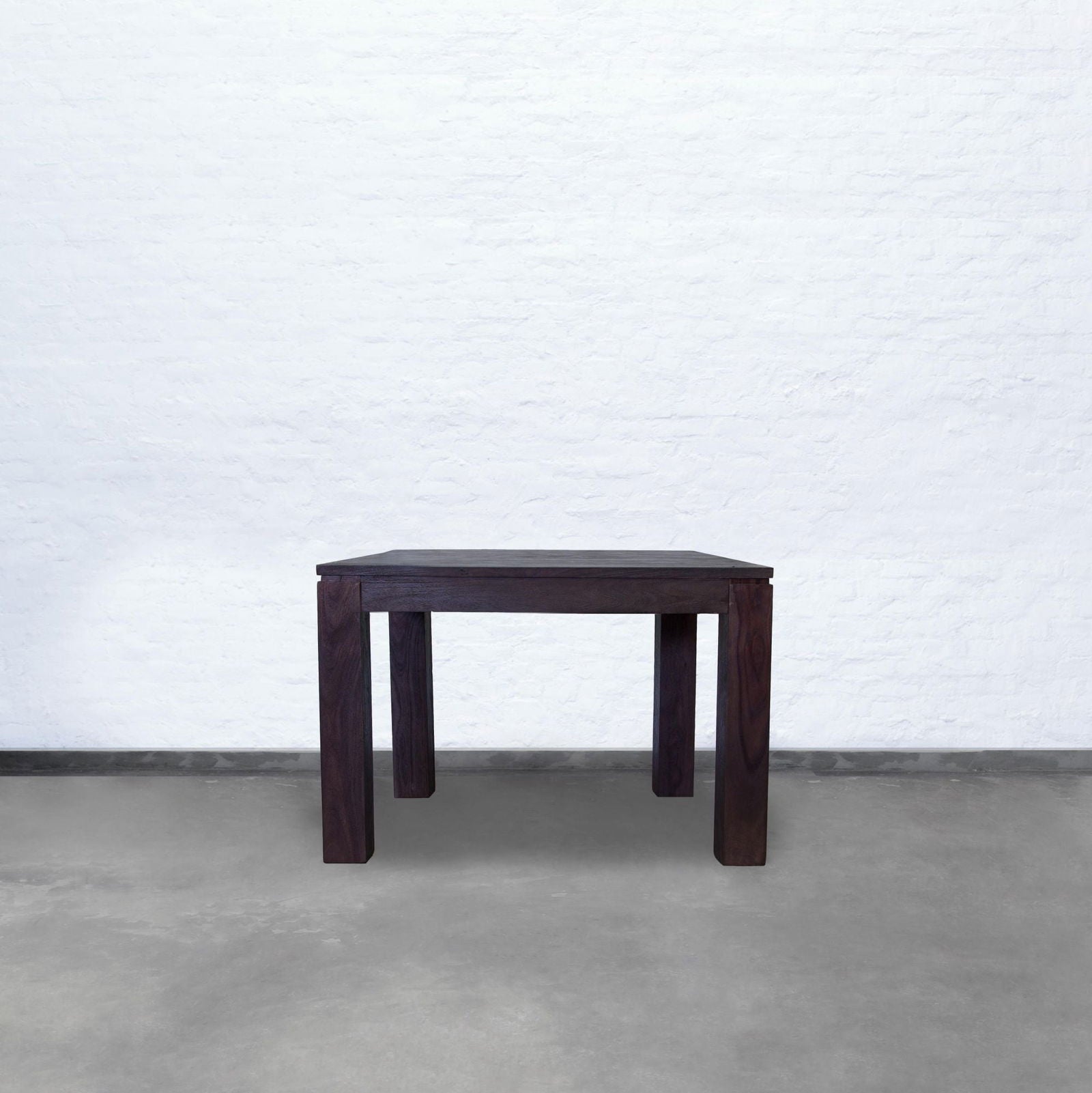 Wooden Top Dining Table with Wooden Frame Base -