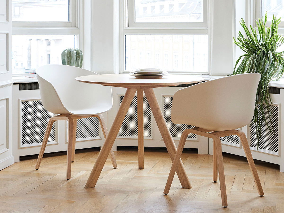 Wooden Top Dining Table with Wooden Frame Base -