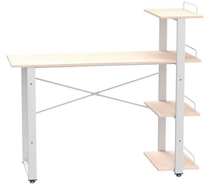 Wooden Top & Metal Base Study Table