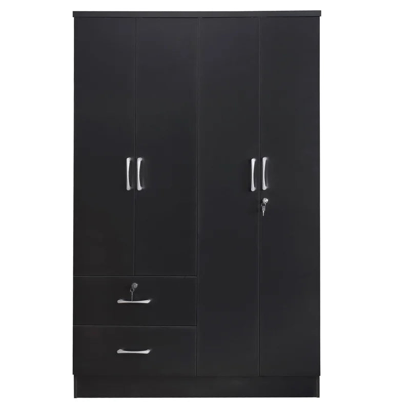 Wooden Wardrobe with Drawer -