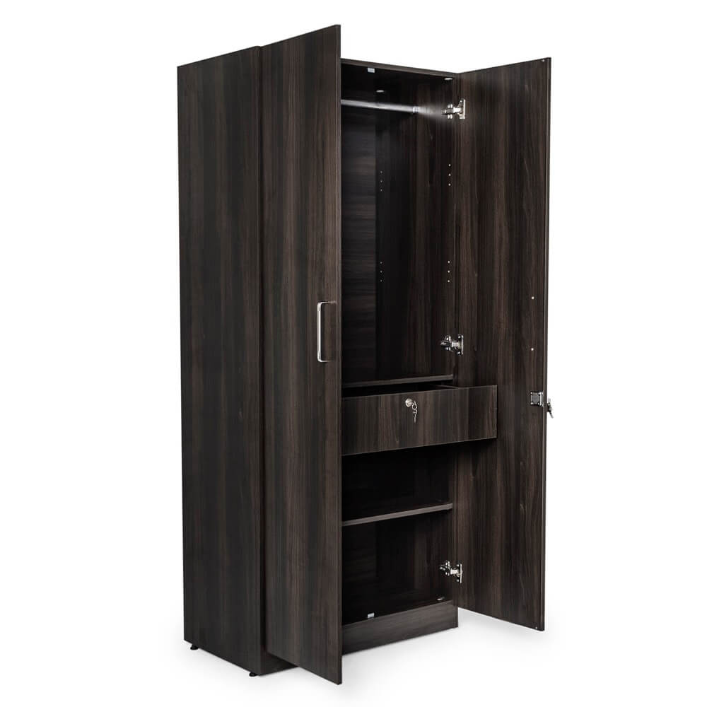Wooden Wardrobes: 2/3/4-Door Options with Mirrors -