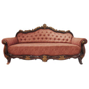 Royal Carving Sofa Set with Wooden Frame and Decorative Fibre Finish Elegant Design for Luxurious Interiors