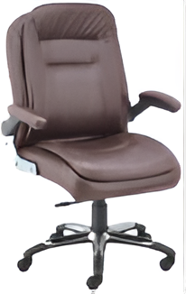 Mid Back Office Chair with Chrome Base