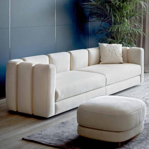 3 Seater Sofa with Strong Frame and Elegant Fabric – Designed for Comfort and Durability