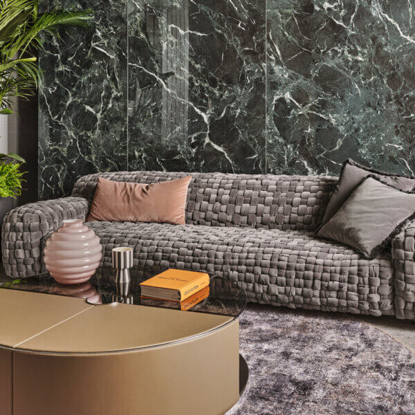 Sofa in Velvet with Elegant Design, Soft Fabric and Durable Frame for Long-Lasting Use, and Premium Wooden Frame