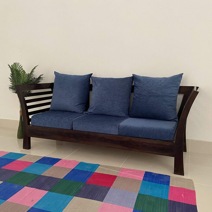 3 Seater Sofa For House Furniture Upholstery Suede Best Quality Fabric and Best Quality Wood and Modern Comfortable for Living Hall Room