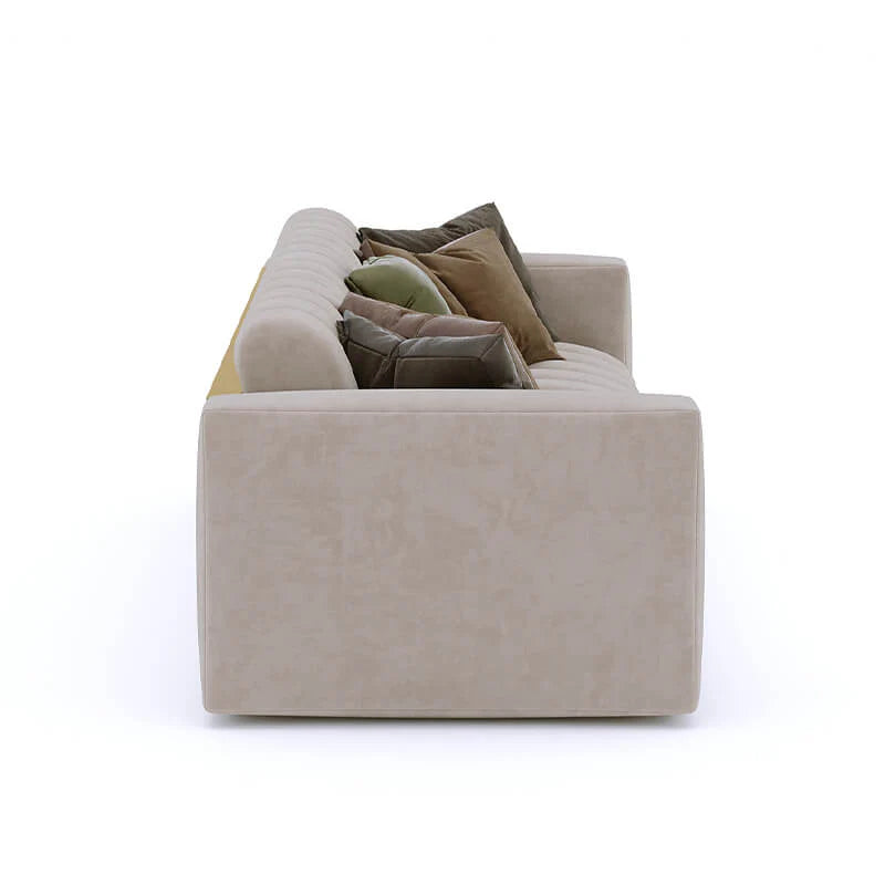 Designer Sofa for Modern Homes Soft Fabric, Deep Seats, and a Sleek Look for Stylish Interiors