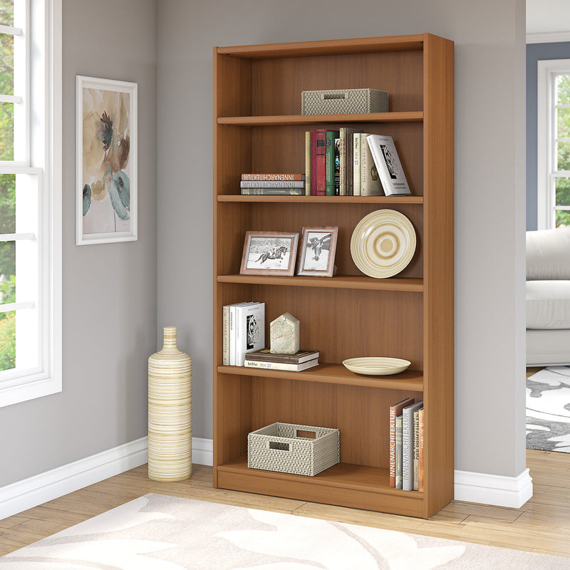 Wooden Open Book Shelf