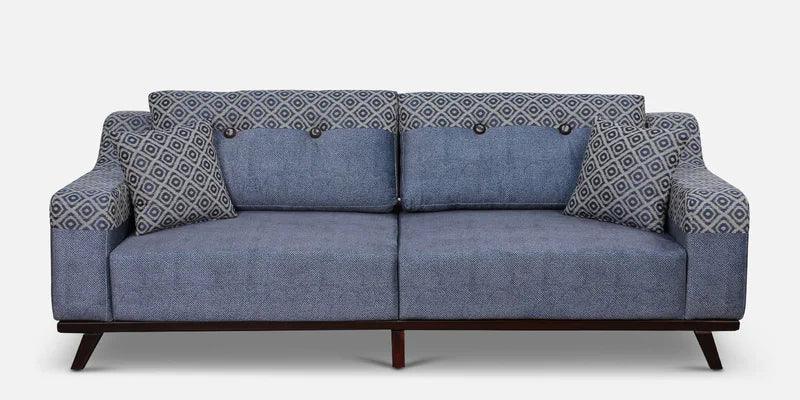 Luxury 3 Seater Sofa with Designer Cushions, Elegant Velvet Finish for Modern Living Rooms