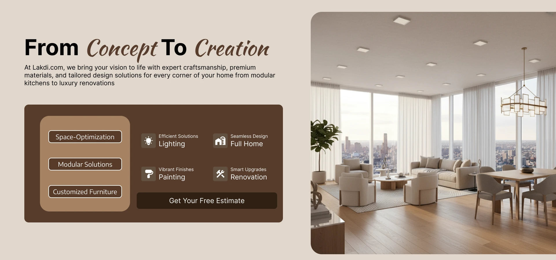 Lakdi Furniture & Interiors