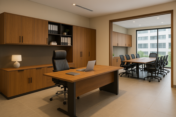 From director tables to ergonomic chairs, side storage, and conference room setups, Lakdi.com handled our entire office furniture requirement flawlessly. The team understood our layout, provided customization, and ensured everything matched our brand’s aesthetic. We couldn’t be happier with the outcome.