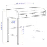computer table office table study desk wooden table