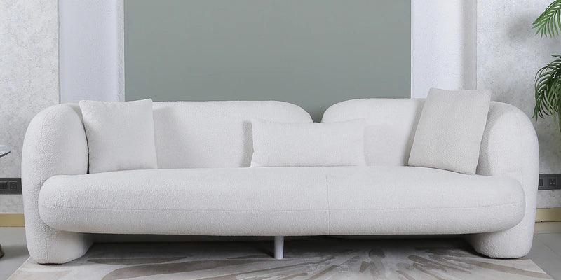 Luxurious Boucle Fabric Accent Sofa & Modern Cosy Design for Living Room Comfort & Style