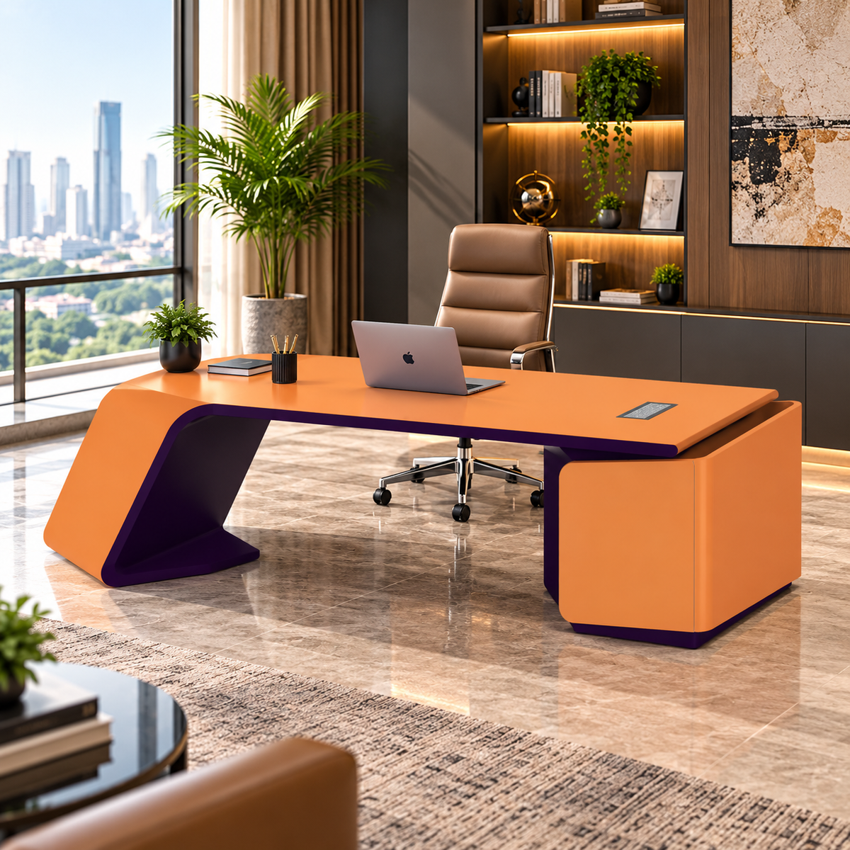 The Executive Command Desk and Luxury Modern Director Table with Premium Design