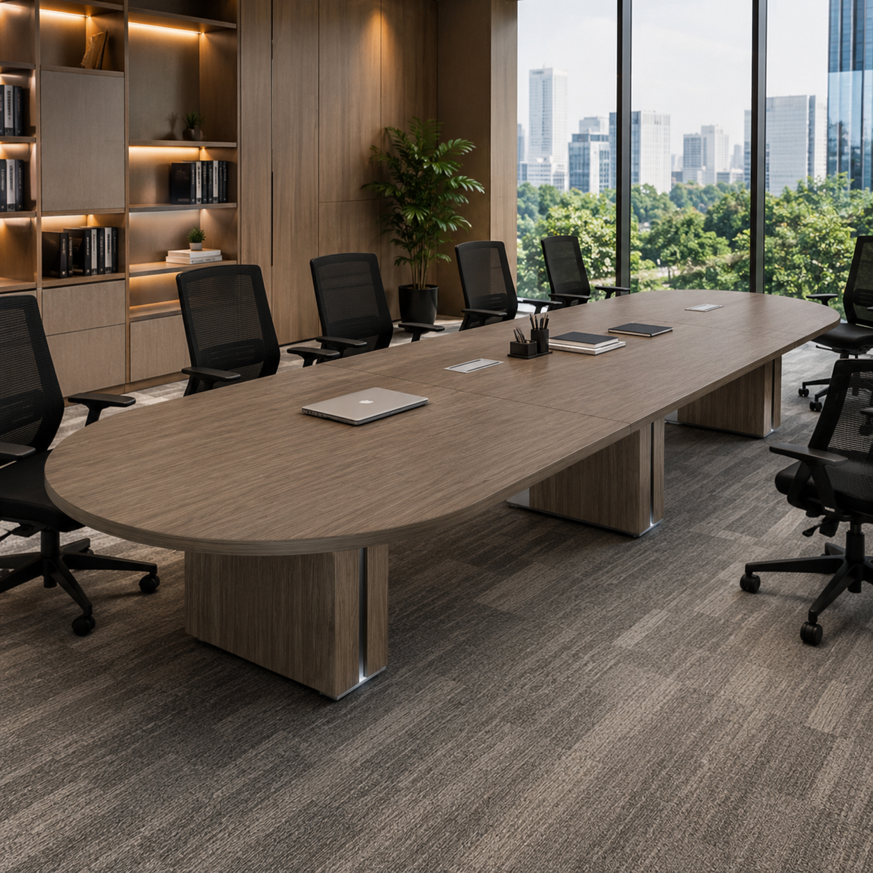 Conference and Meeting Table for Office Furniture & Perfect Conference Room Table for Modern Corporate Set