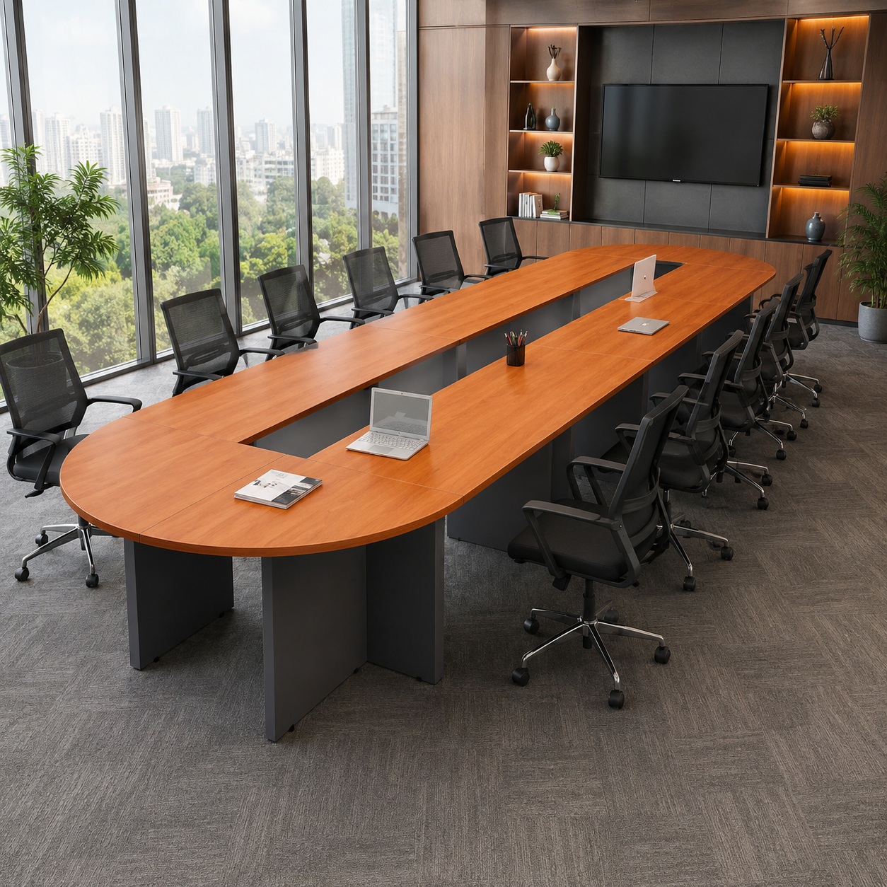 Conference Meeting for Office Table Modern Design is Handcrafted Meeting Table