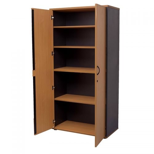 2 Door 18MM Prelam Particle Board Filing Cabinet with Double Door