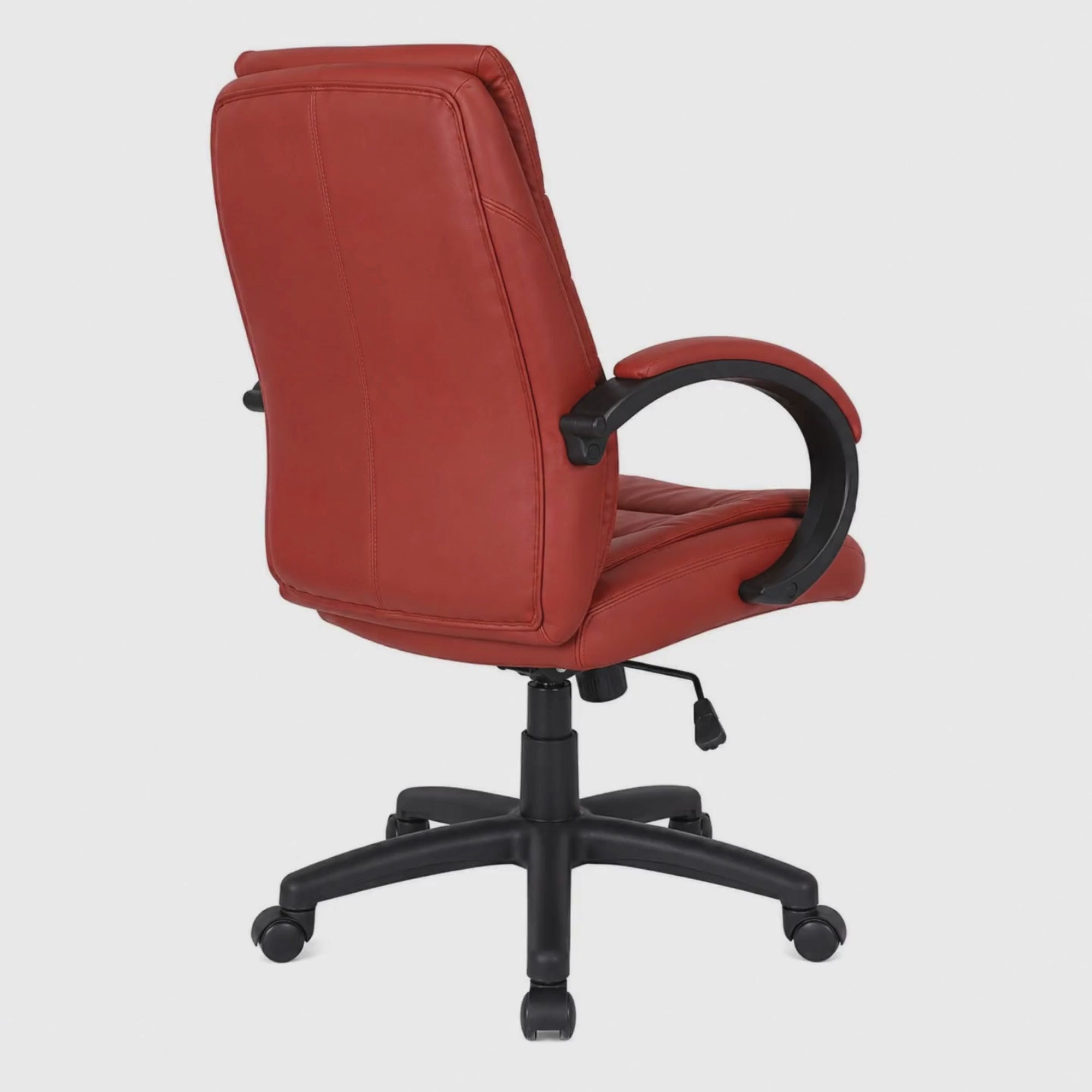 Load video: High Back Director Chair with Height Adjustable Nylon Base
