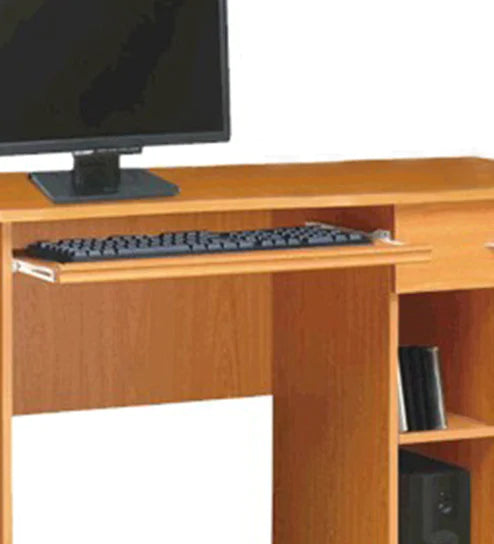 Computer Table with Keyboard Tray & Side Drawer