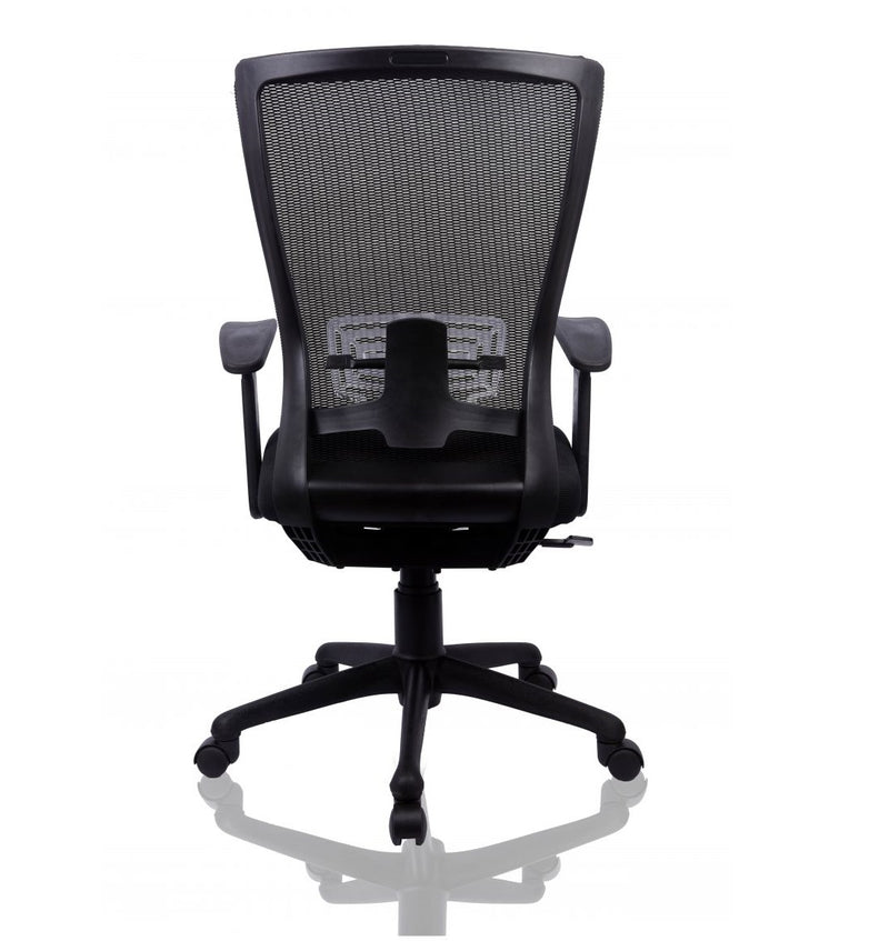 Medium Back Executive Office Chair with Nylon Base