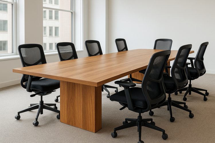 We recently upgraded our workspace with office chairs and meeting tables from lakdi.com, and the difference is incredible. The ergonomic chairs have reduced back strain for our team, and the meeting table’s sturdy build and sleek design have elevated our boardroom look. Delivery was smooth, and the quality exceeded our expectations
