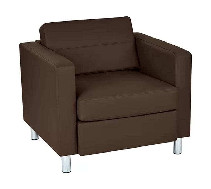 Lounge Chair with Stainless Steel Legs